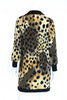 Vintage '80s LEONARD Leopard Print Sweater Dress