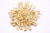 Vintage Gold Lion Brooch or Pendant