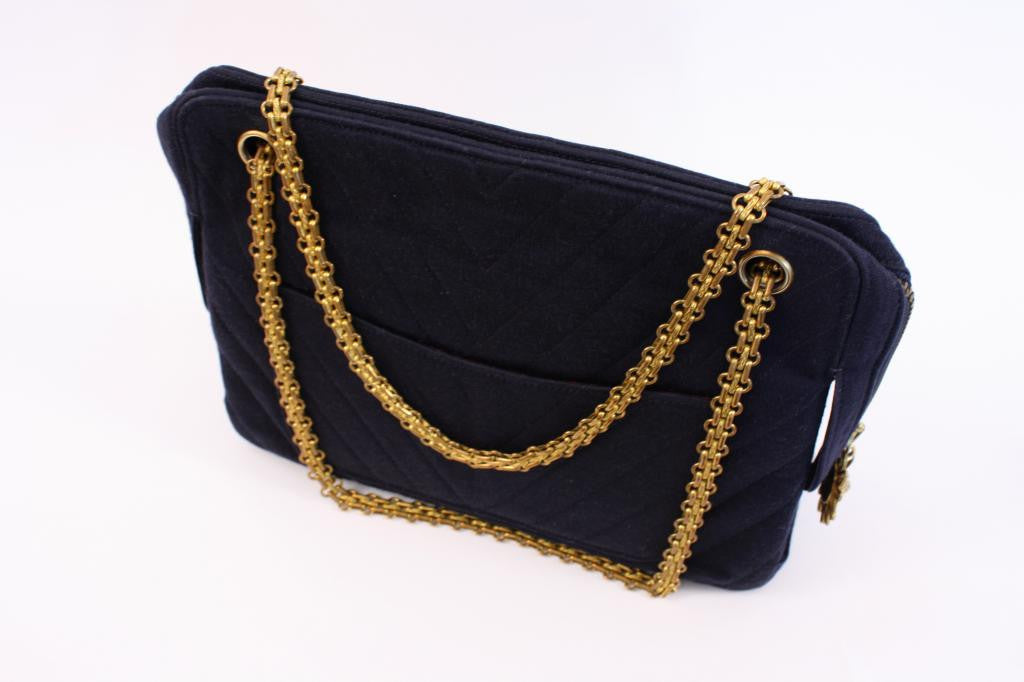 Chanel Vintage Classic Flap with Mademoiselle Chain Medium c.1970s - A –  LuxuryPromise