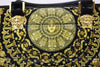 Rare Vintage GIANNI VERSACE Aztec Print Velvet Handbag