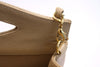 Vintage Chanel Beige Convertible Handbag Clutch