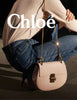 Chloe Medium Black Drew Bag Silver