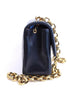 Vintage CHANEL Navy Blue Classic Flap Bag