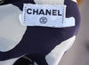 Vintage Chanel Polka Dot Silk Blouse
