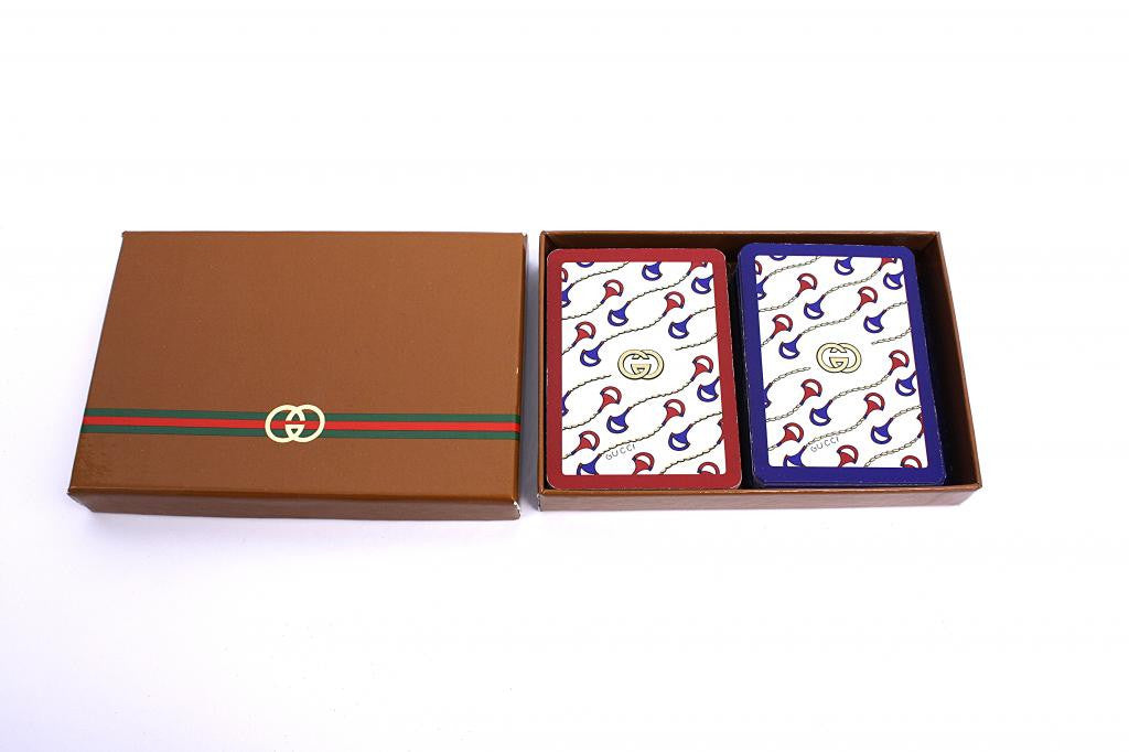 Vintage Gucci Poker Playing Cards