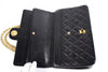 Vintage CHANEL Black 2.55 Double Flap Handbag
