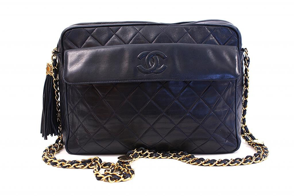 Rare Vintage CHANEL Jumbo Flap Bag at Rice and Beans Vintage