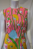 womens floral 1960s dress