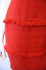 1980s EMANUEL UNGARO Linen Sleeveless Dress