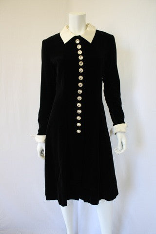 Louis Feraud Vintage Finely Tailored Princess Dress Coat/ 