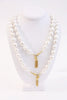 Set of 2 Vintage Anne Klein Pearl Necklaces