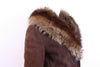 Vintage 70's Shearling Coat Fur Collar