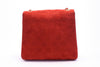 Vintage CHANEL Red Flap Handbag