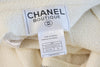 Vintage Chanel Ivory Boucle Jacket 