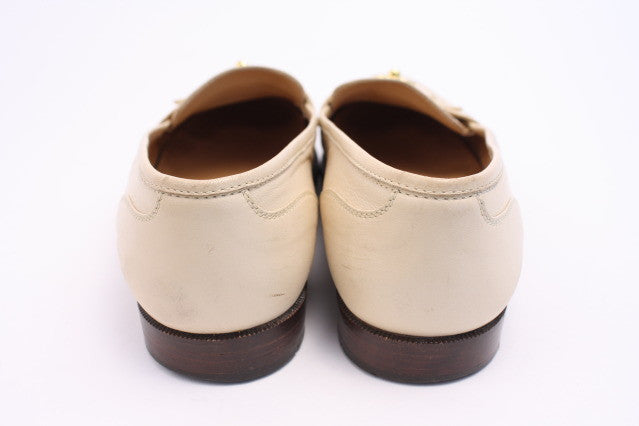 Chanel Penny Loafers in Beige - Buy Vintage Chanel Flats