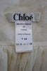 CHLOE Cream Wrap Skirt