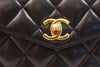 Vintage Chanel belt waist flap bag with belt