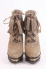 Authentic Brian Atwood Tempesta Suede Platform Boots