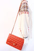 Chanel Red Jumbo Double Flap Bag