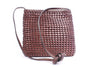 Vintage Woven Leather Handbag 