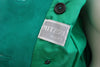 Vintage 70's Mitzou Emerald Green Suede Coat