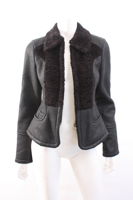 Vintage Lacroix Faux Shearling Jacket 