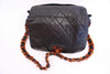Vintage Chanel Flap Bag with Tortoise Shell