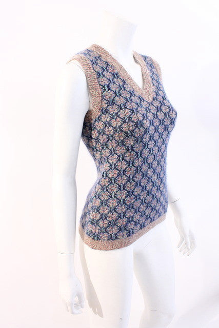 CHANEL Brasserie Sweater Vest at Rice and Beans Vintage