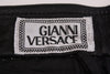 Iconic Gianni Versace Leather Studded Medallion Skirt 