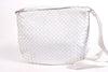 Vintage Bottega Veneta White Woven Handbag