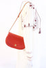 Vintage Chanel Red Flap Bag 