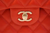 Chanel Red Jumbo Double Flap Bag