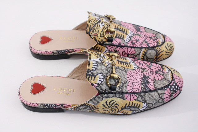 Gucci Bengal Princetown Loafers