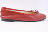 Vintage Chanel Red Ballet Flats