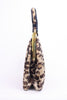 Vintage 50's Faux Fur Leopard Handbag 