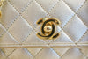 Vintage Chanel Gold Mini Bag