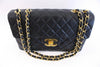 Vintage Chanel Black Maxi Jumbo Flap Bag