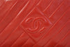 Vintage Chanel red handbag