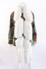 Vintage fox fur scarf boa 