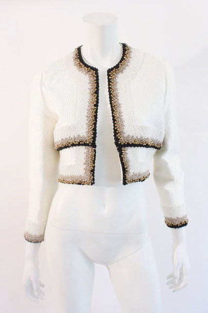 Vintage Mary McFadden Couture Jacket 