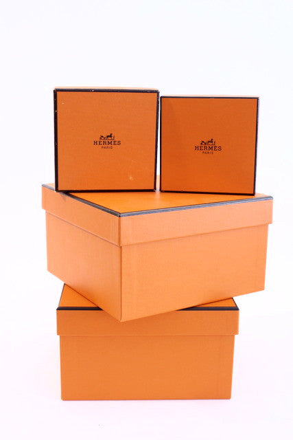 Collection of 10 vintage Hermes boxes – Chez Pluie
