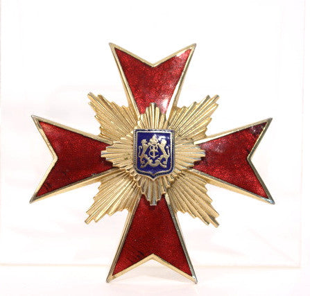 Vintage Maltese Cross Pin