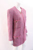 Vintage Chanel Pink Boucle Jacket 