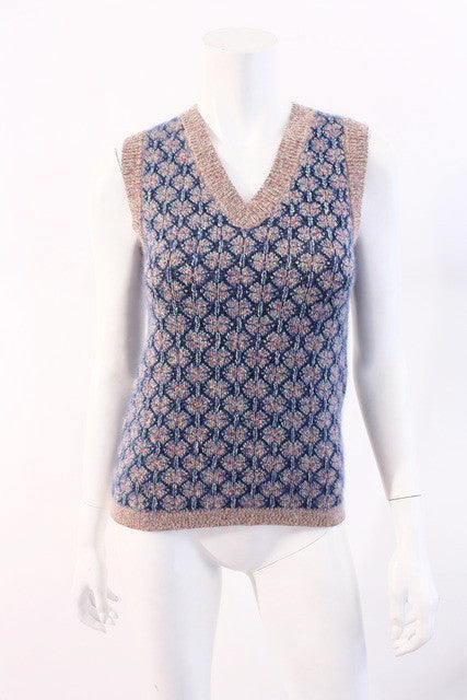 CHANEL Brasserie Sweater Vest at Rice and Beans Vintage