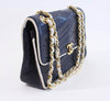 Vintage Chanel Navy Flap Bag