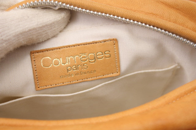 Vintage COURREGES Leather bag at Rice and Beans Vintage