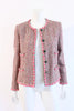 Vintage Chanel Pink Boucle Jacket