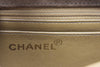 Vintage CHANEL Brown Single Flap Bag