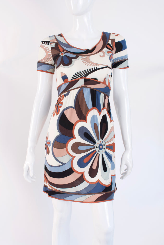 Vintage 60's EMILIO PUCCI Silk Mini Dress at Rice and Beans Vintage