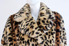 90's Leopard Faux Fur Coat